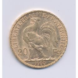 Coq - 20 Francs Or - 1900