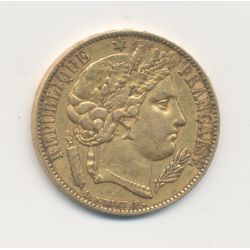 Cérès - 20 Francs Or - 1850 A Paris - TTB