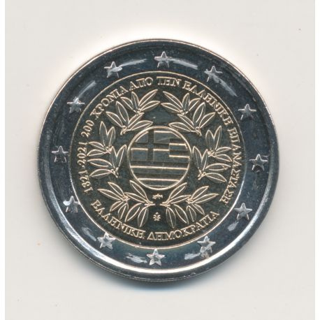 2€ Grece 2021 - 200 ans de la Révolution grecque