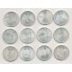 Lot Investissement Argent - 12 Pieces - 10 Deutsche Mark - avec son sachet de banque