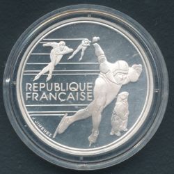 100 Francs JO Patinage vitesse 1990