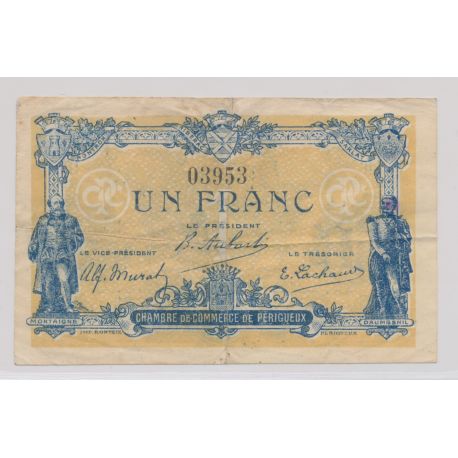 Dept24 - 1 Franc 1920 - Perigueux - TTB