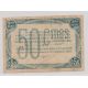 Dept17 - 50 Centimes 1920 - Rochefort sur mer - TTB