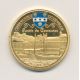Médaille - Cherbourg octeville - bassin du commerce - en couleur - 31mm