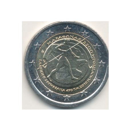 2€ Grece - 2010 - 2500e anni bataille de Marathon. 