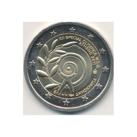 2€ Grece - 2011 - 13e JO spéciaux Athènes 