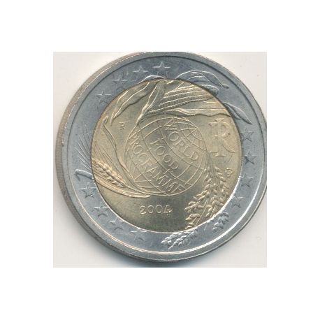 2€ Italie - 2004 - programme mondial alimentaire