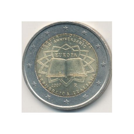 2€ Italie - 2007 - Traité de Rome
