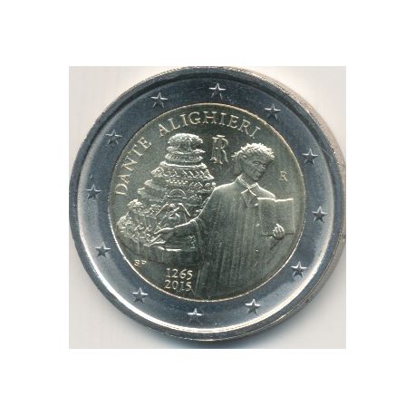 2€ Italie - 2015 - Dante alighieri
