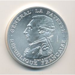 100 Francs 1987 essai - La Fayette - argent