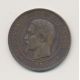 10 Centimes - 1853 BB Strasbourg - Napoléon III Tête nue - bronze - TTB+