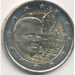 2€ Luxembourg 2008 - château de Berg