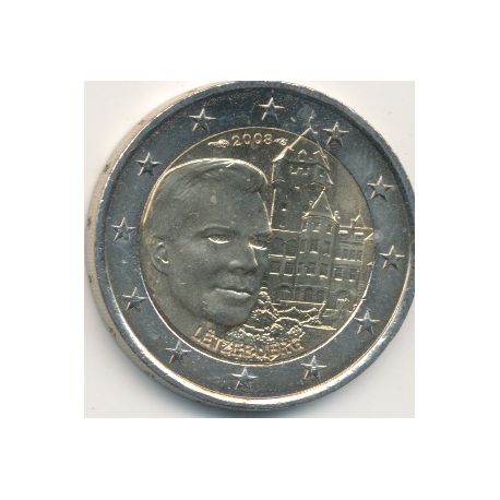 2€ Luxembourg 2008 - château de Berg