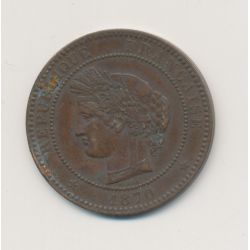 10 Centimes Cérès - 1870 A Paris - bronze - TTB+