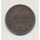 10 Centimes Cérès - 1870 A Paris - bronze - SPL