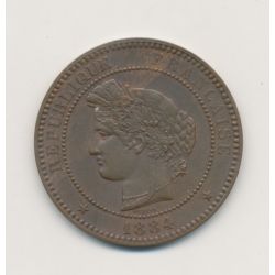 10 Centimes Cérès - 1884 A Paris - bronze - TTB+