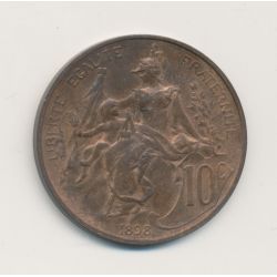 10 Centimes Dupuis - 1898 - bronze - SUP+