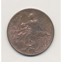 10 Centimes Dupuis - 1911 - bronze - SUP