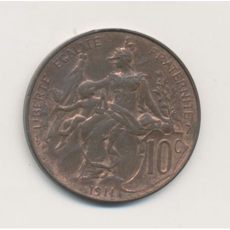 10 Centimes Dupuis - 1911 - bronze - SPL