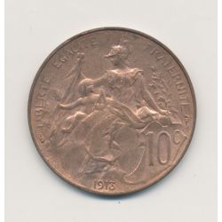 10 Centimes Dupuis - 1913 - bronze - SUP+