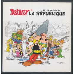 Coffret Astérix et les valeurs de la république - 24 x 10 Euro - argent  - Monnaie de Paris