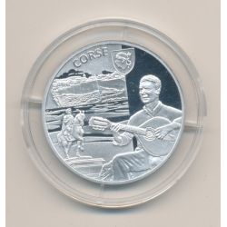 Médaille - Corse - argent 20g - Trésors de nos régions - 7.500 ex - 34mm - FDC