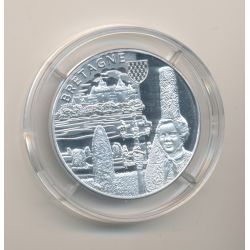Médaille - Bretagne - argent 20g - Trésors de nos régions - 7.500 ex - 34mm - FDC