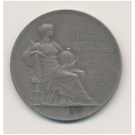 Jeton - Caisse d'épargne et prévoyance de Paris - 1894