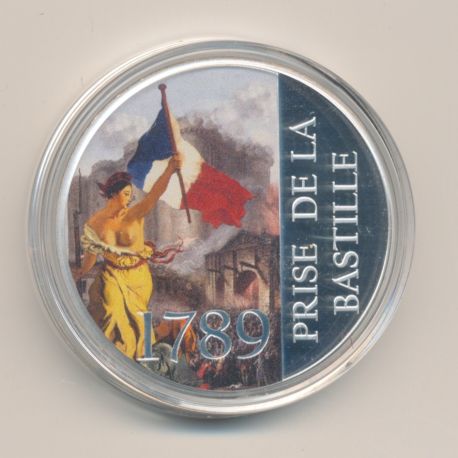 Médaille - 1789 Prise de la bastille - argent 14g - 36mm - belle épreuve