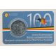 Coincard N°1 - 2 Euro Belgique 2021 - 100 ans d'union économique avec le Luxembourg