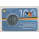 Coincard N°2 - 2 Euro Belgique 2021 - 100 ans d'union économique avec le Luxembourg