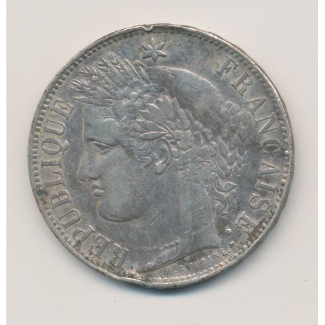5 Francs Cérès - 1870 K Bordeaux - sans légende - TB