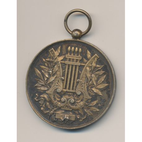 Médaille - Concours musical - 1890 JURY San Sébastian - 47mm - bronze - TTB+
