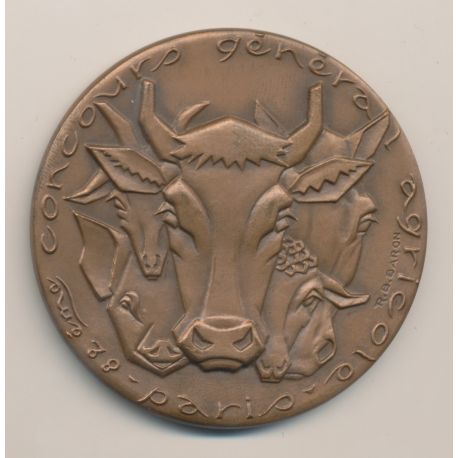 Médaille - Concours général agricole Paris - 1973 - bronze