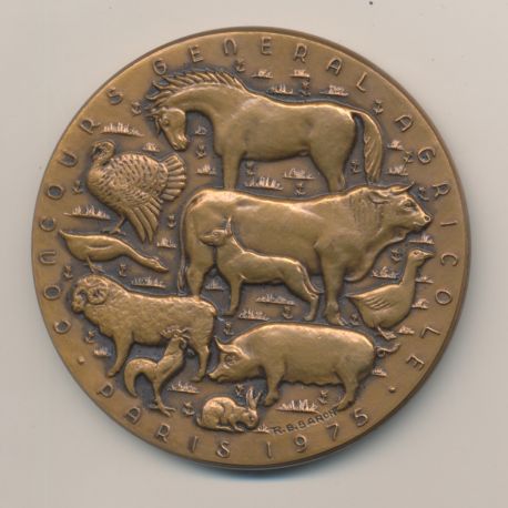 Médaille - Concours général agricole Paris - 1975 - bronze