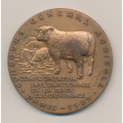 Médaille - Concours général agricole Paris - 1989 - bronze