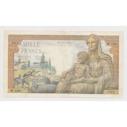 1000 Francs Demeter - 24.9.1942 - W.1381 - TTB