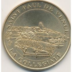 Dept06 - La collégiale N°1 - St paul de vence - 1999