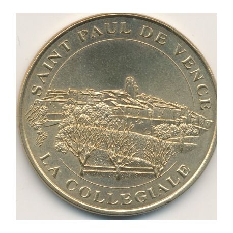 Dept06 - La collégiale N°1 - St paul de vence - 1999
