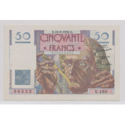 50 Francs Le verrier - 24.08.1950 - V.160 - TTB+