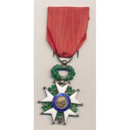 4e République - Légion d'honneur Chevalier - argent - ordonnance