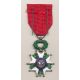 4e République - Légion d'honneur Chevalier - argent - ordonnance