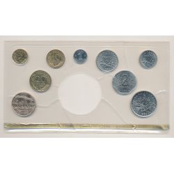 Série FDC 1980 - 9 monnaies