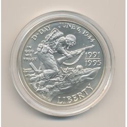 Etats-Unis - 1 Dollar 1993 D - DDAY - argent 