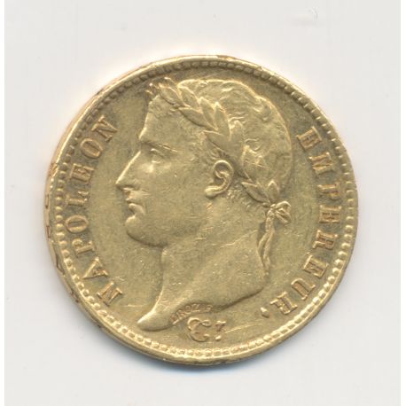 Napoléon empereur - 20 Francs Or - 1809 A Paris - SUP