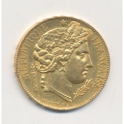 Cérès - 20 Francs Or - 1849 A Paris - SUP