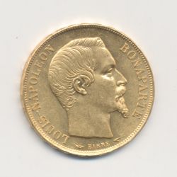 Louis Napoléon Bonaparte - 20 Francs Or - 1852 A Paris - SUP+