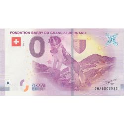 Billet 0€ - Suisse - Fondation barry du grand st bernard - 2018-1