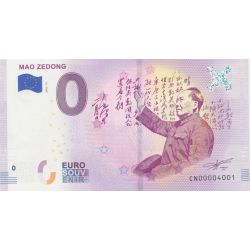Billet 0€ - Chine - Mao Zedong - 2018-10 - N°4001