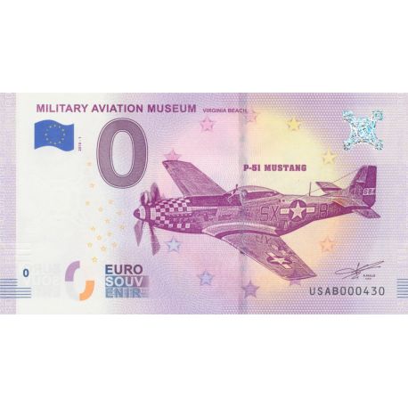 Billet 0€ - Etats-Unis - Military aviation museum - virginia beach - 2018-1 - N°430